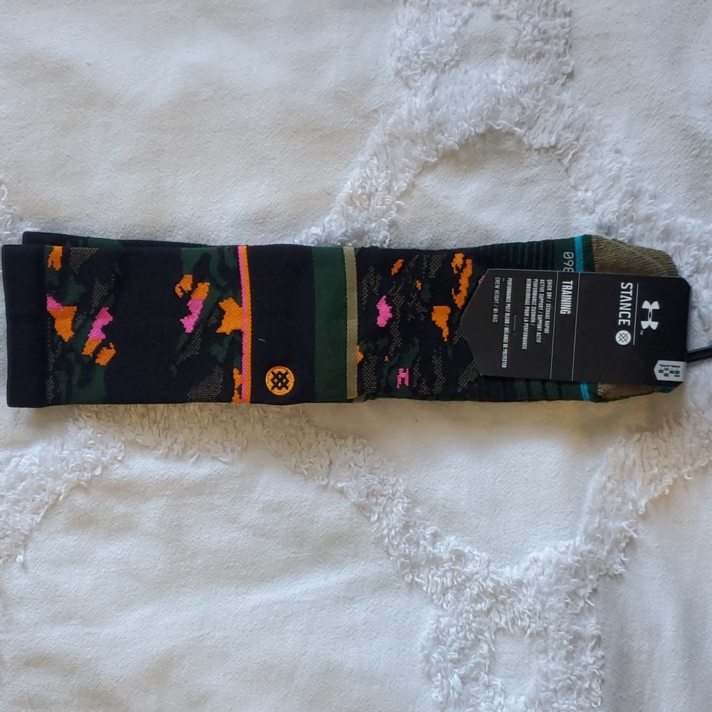 Stance X Under Armor Training Crew Socks, Small/Medium